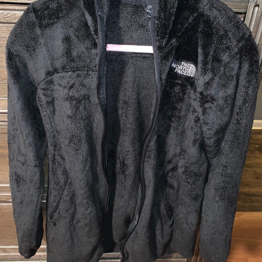 Great used condition North Face Fuzzy Zip Up